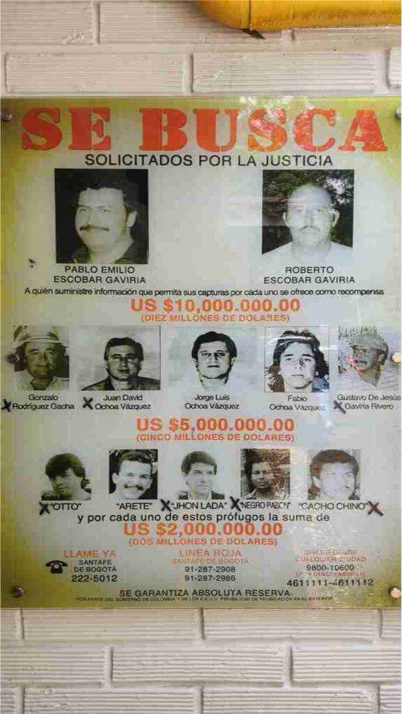 Se busca Pablo Escobar